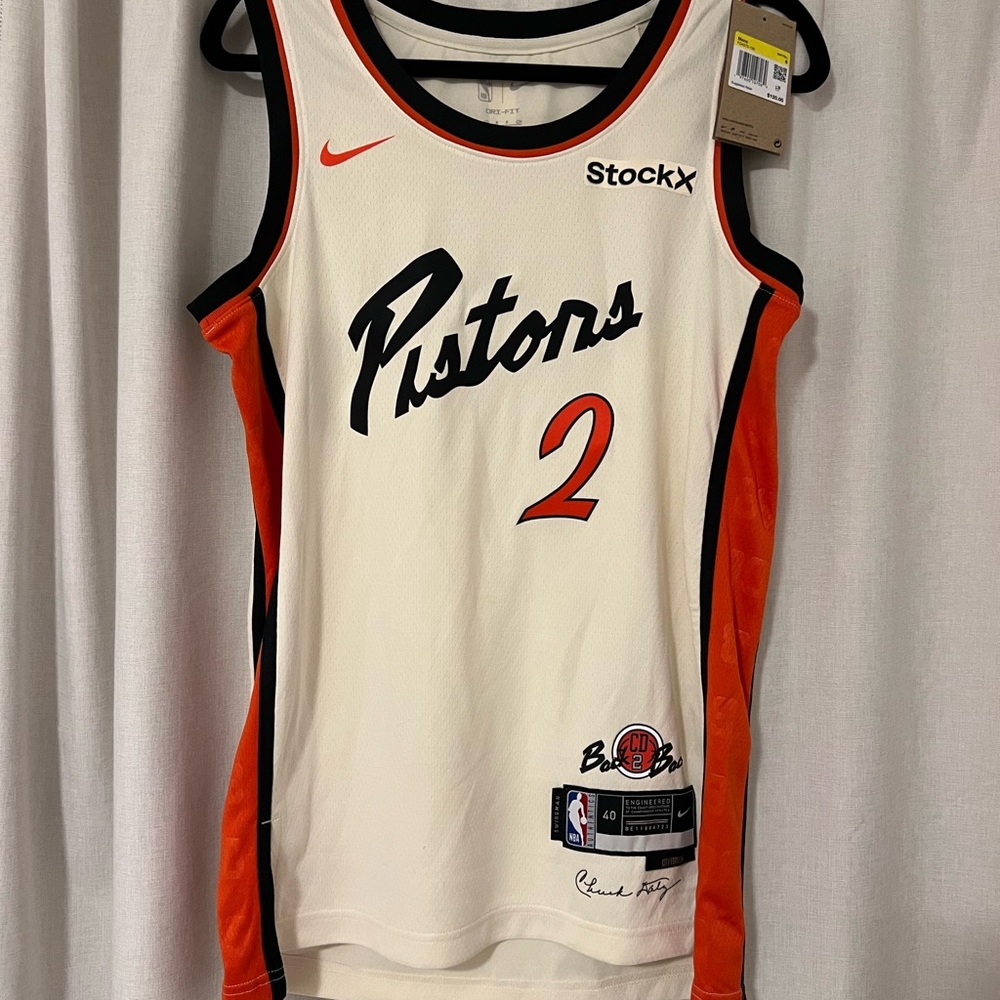 Pistons Dri-Fit jersey - Cunningham, size small, NWT